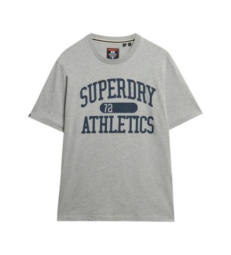 Superdry Koszulka Athletic Essential szara