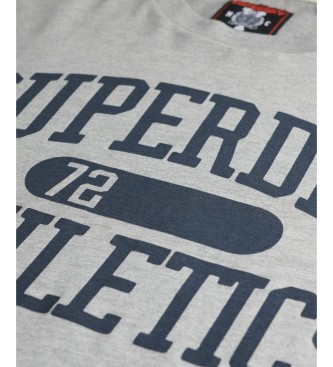 Superdry Koszulka Athletic Essential szara