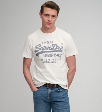 Superdry Classic off-white T-shirt