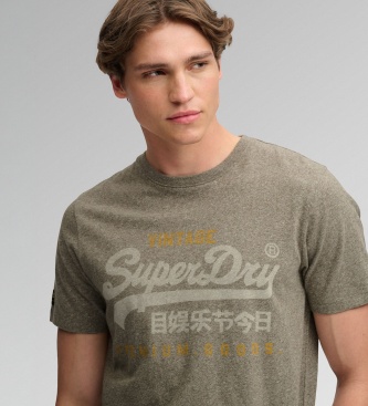 Superdry Heritage Relaxed green t-shirt