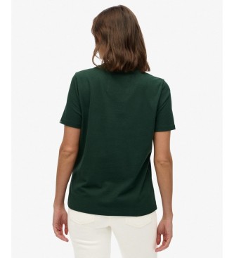 Superdry Camiseta Lofi Outdoors Relaxed verde