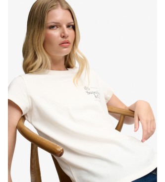 Superdry Luxe Casual Classic T-shirt off-white