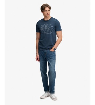 Superdry Maglietta Mercantile blu navy