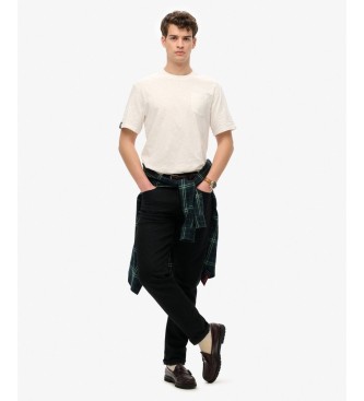 Superdry Maglietta Merchant Pocket bianco sporco