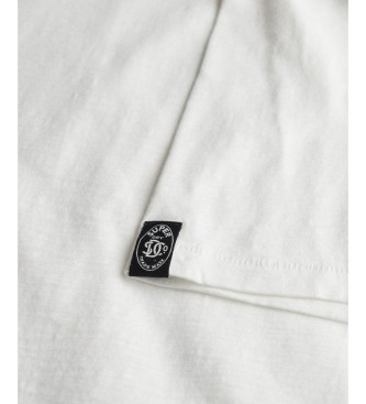 Superdry Maglietta Merchant Pocket bianco sporco