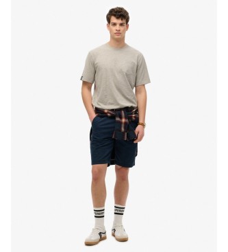 Superdry T-shirt Merchant Pocket grigia