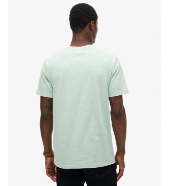 Superdry Maglietta Terrain Logo Stripe Relaxed verde