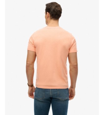 Superdry Maglietta Terrain Logo Stripe Relaxed arancione