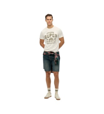 Superdry Broken white Work Shop t-shirt