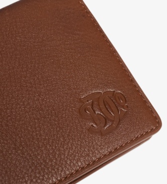 Superdry Portafoglio in pelle Classic marrone