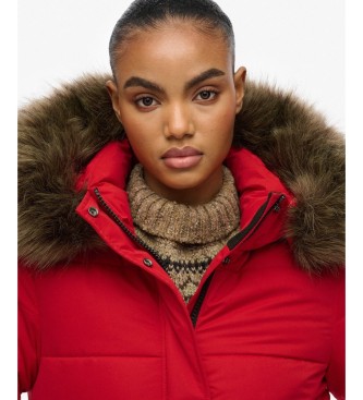 Superdry Bomberjacke Everest Ella rot