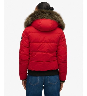 Superdry Bomberjacke Everest Ella rot