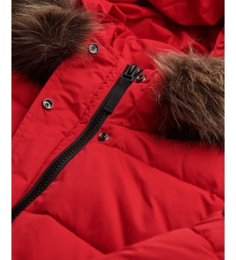 Superdry Bomberjacke Everest Ella rot