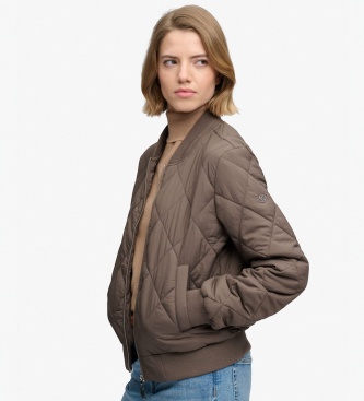 Superdry Jaqueta bomber Liner caqui