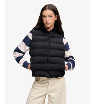 Superdry Entry Padded Snap vest sort