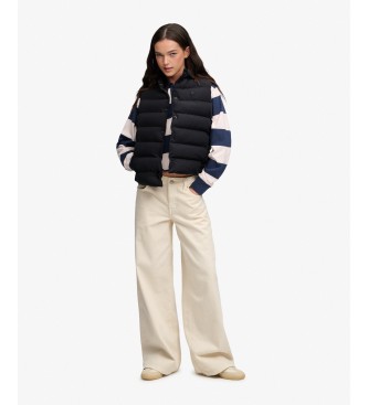 Superdry Entry Padded Snap vest sort