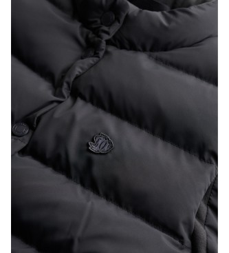 Superdry Entry Padded Snap vest sort