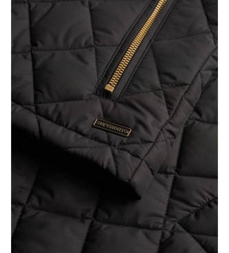 Superdry Gilet Estate Country Liner noir