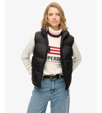Superdry Colete Tech Padded preto