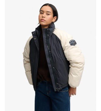 Superdry Giacca imbottita Cotton Blend Padded Shell blu navy