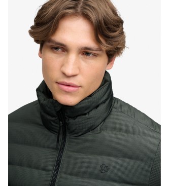 Superdry Jaqueta acolchoada Fuji Estate Padded azul-marinho