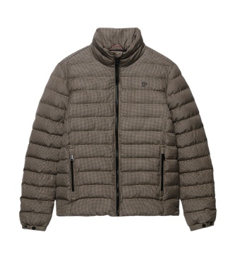 Superdry Fuji Estate vadderad jacka i brunt