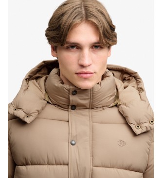 Superdry Beige Premium Ripstop Padded Jacket