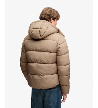 Superdry Beige Premium Ripstop Padded Jacket