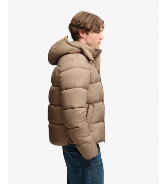 Superdry Beige Premium Ripstop Padded Jacket