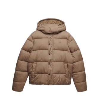 Superdry Beige Premium Ripstop Padded Jacket