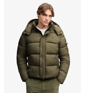 Superdry Premium Ripstop Green Quilted Jacket