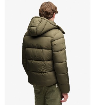 Superdry Premium Ripstop Green Quilted Jacket