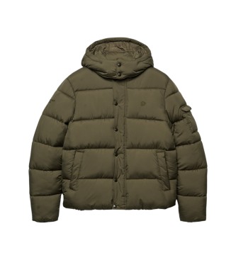 Superdry Premium Ripstop Green Quilted Jacket