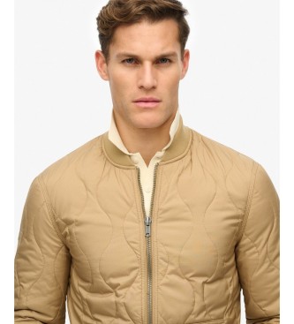 Superdry Steppjacke Surplus Quilted Liner braun