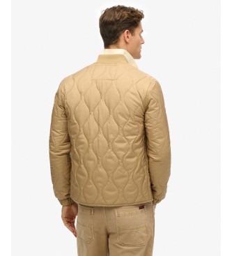 Superdry Steppjacke Surplus Quilted Liner braun
