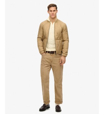 Superdry Steppjacke Surplus Quilted Liner braun