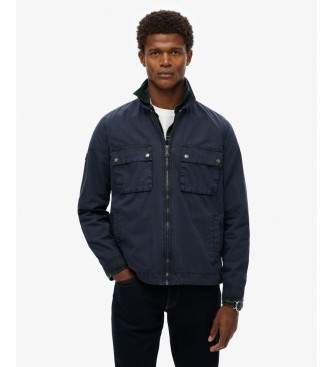 Superdry Marineblaue Essentials-Jacke
