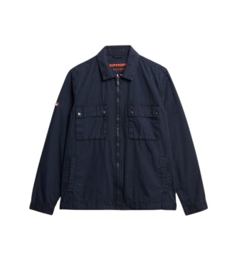 Superdry Marineblaue Essentials-Jacke