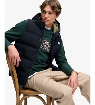 Superdry Veste Everest bleu marine