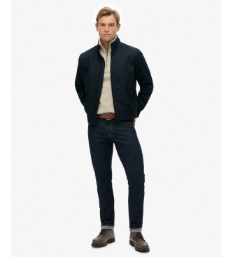 Superdry Modna športna jakna, temno modra