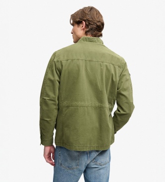 Superdry Jaqueta Patched Military M65 verde