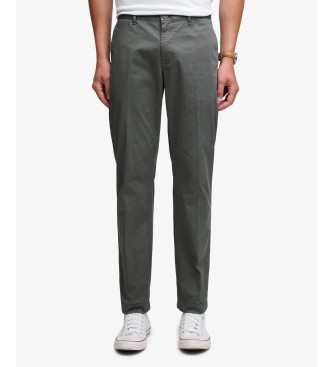 Superdry Pantalon Chino Premium Regular vert