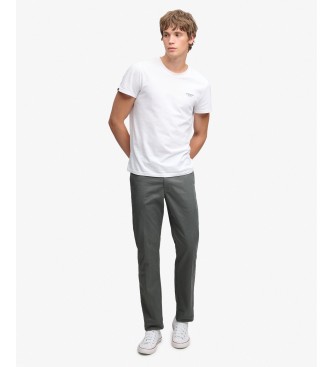 Superdry Pantalon Chino Premium Regular vert