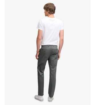 Superdry Pantalon Chino Premium Regular vert