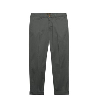 Superdry Pantalon Chino Premium Regular vert