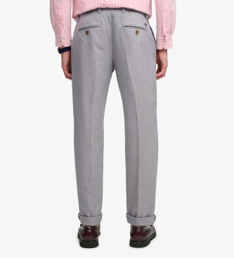 Superdry Gray Premium Textured Regular Chinos