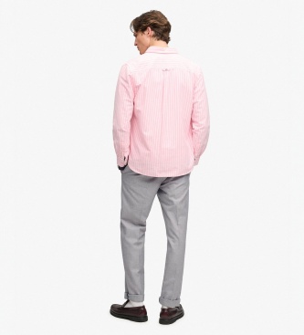 Superdry Gray Premium Textured Regular Chinos