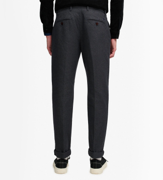 Superdry Slate Gray Premium Textured Regular Chinos