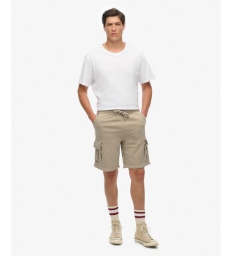 Superdry Kratke cargo hla?e s kontrastnimi ?ivi, be?