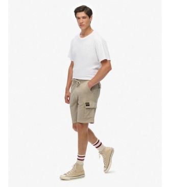Superdry Kratke cargo hla?e s kontrastnimi ?ivi, be?